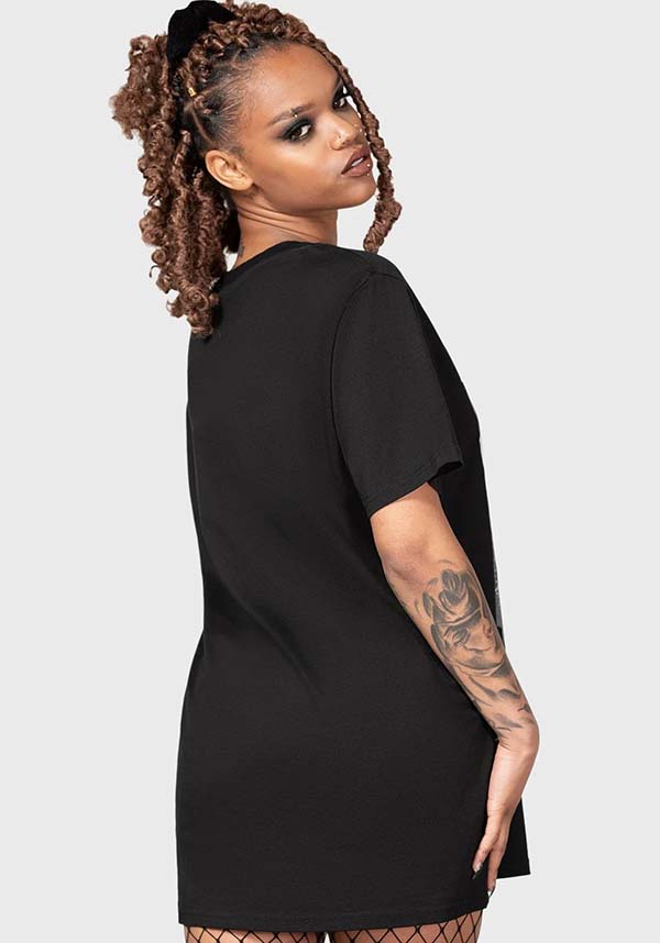 OFFICIAL WEDNESDAY UNISEX FITTED T-SHIRT WITH CUSTOM GRAPHICS