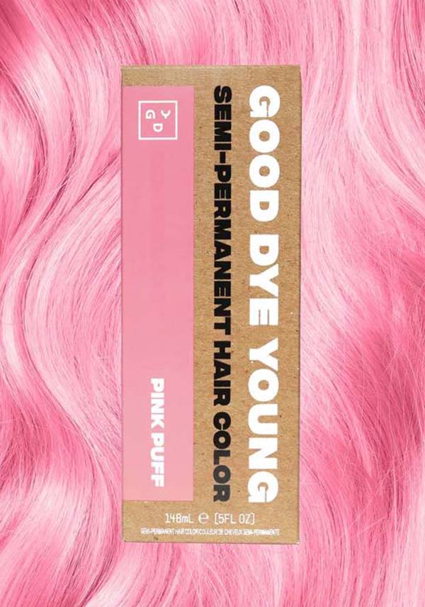 Good Dye Young Pastel Pink Semi - Permanent Hair Colour [Lighter Daze] for Vibrant Look