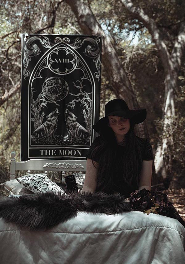 Soft Polyester Moon Tapestry - 60X40 Inches for Wall or Picnic