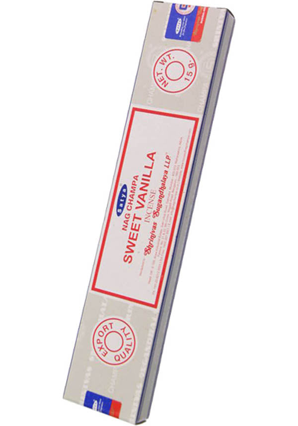 Premium Sweet Vanilla Hand - Rolled Incense Sticks in 15g Pack