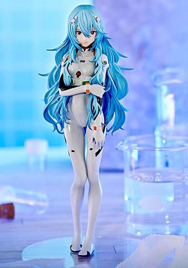 Rei Ayanami Long Hair Version Collectible Figure by Good Smile Company