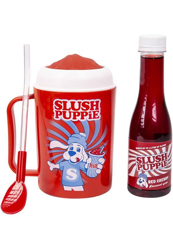 Limited Edition Red Cherry Syrup and Slushie Making Cup Set