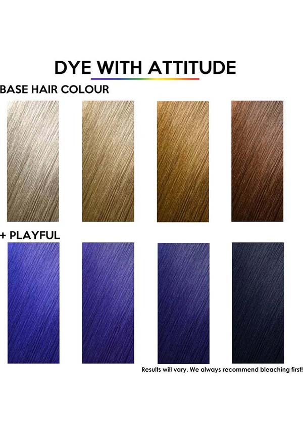 Attitude Playful Purple Semi - permanent Hair Dye for Vibrant Look