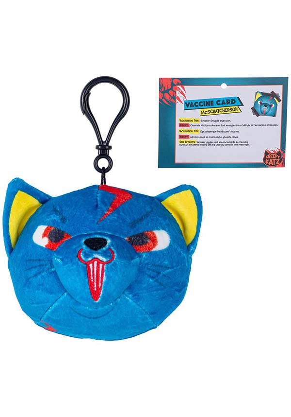 Kreepy Katz Keychain Plush Toy in Blind Bag Collection