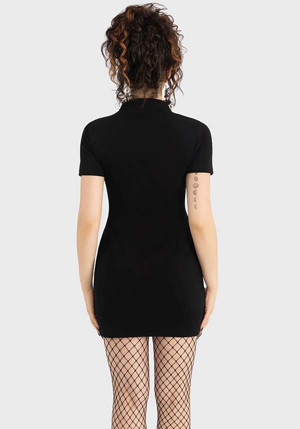 Chucky Licensed Mini Dress with Custom Graphic and Soft Cotton