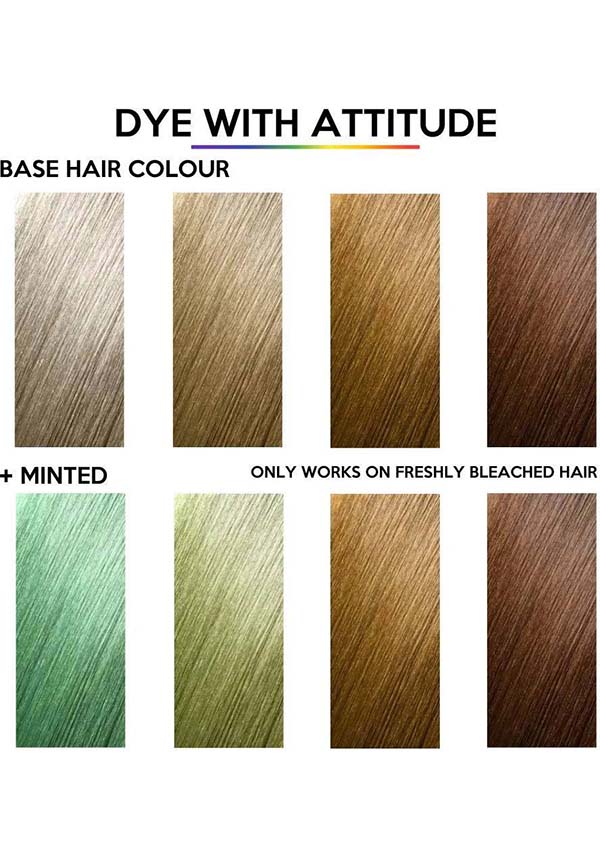 Attitude Minted Pastel Green Semi - Permanent Professional Hair Colour
