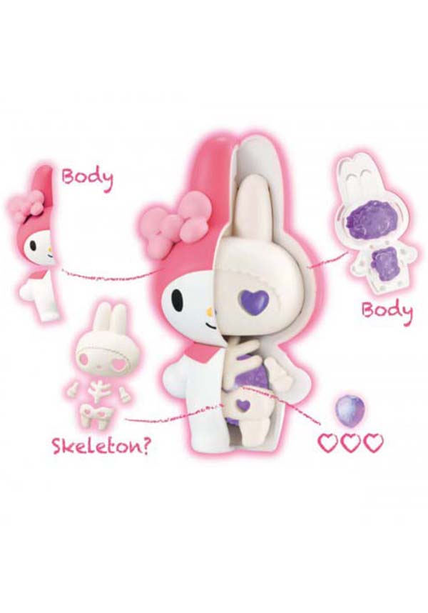 Sanrio Adorable Kaitai Fantasy Fancy PVC Figure Set of 4