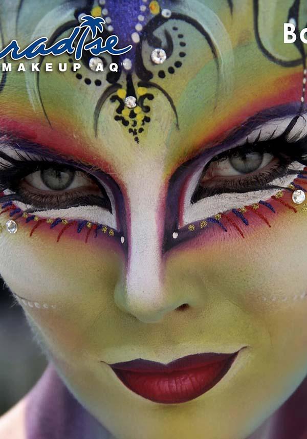 Mehron Paradise Makeup AQ Basic Face and Body Painting Makeup Palette with 8 Colors