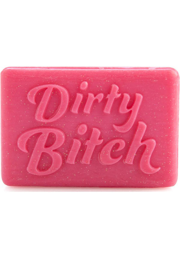 Dirty Bitch Brand Glittery Pink Rose - Scented Soap Bar
