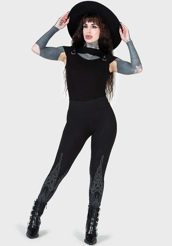 Secret Shrine Design Women's Stretchable High - Waisted Leggings
