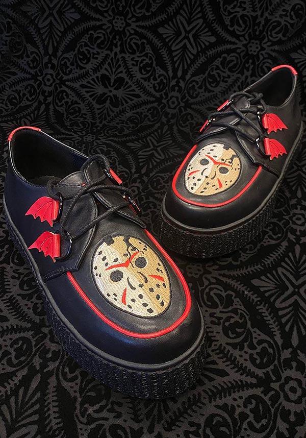 Krypt Crystal Lake Creepers - Stylish and Unique Friday the 13th Inspired Shoes
