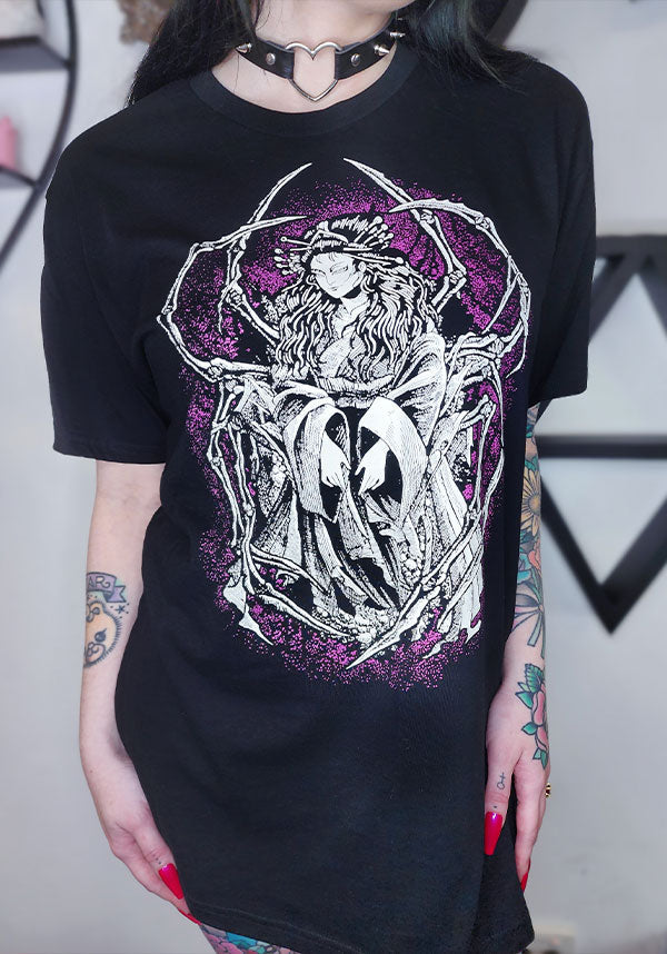 Pastel Pixie Jorogumo Mystical Design Unisex T-Shirt