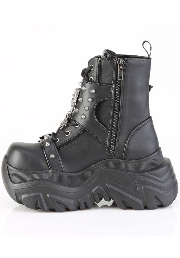 Black ECHO-60 Platform Boots - Preorder Now