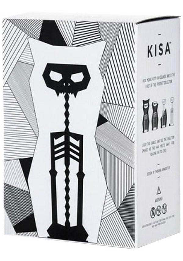 Kisa Burgundy - Handmade Artistic Cat - Shaped Scentless Candle for Home Decor or Thoughtful Gift