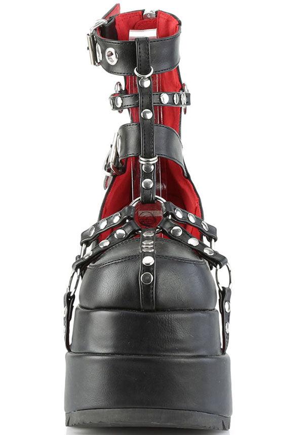BEAR-28 Black Platform Boots [PREORDER]