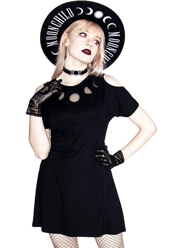 Enchanting Moon Phases Design Women's Tunic Dress