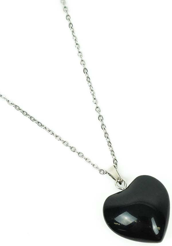 Exquisitely Carved Black Onyx Crystal Pendant for Jewelry Lovers