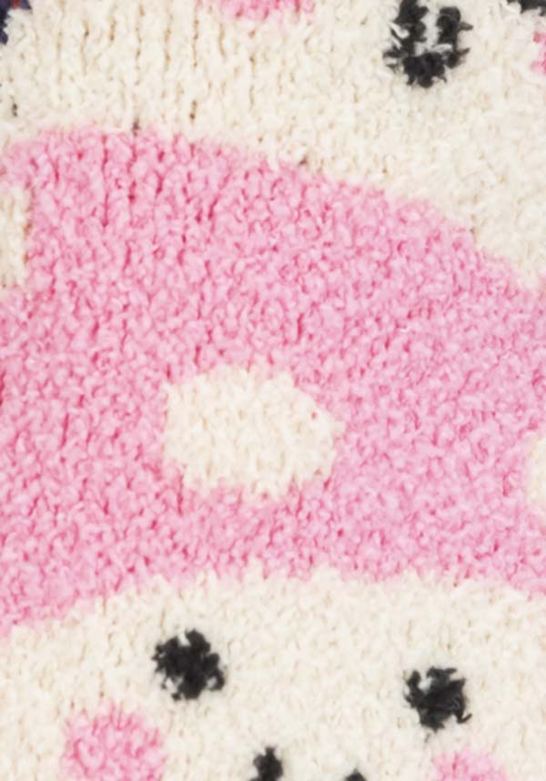 Enchanting Magic Mushroom Crew Slipper Socks for Both Genders