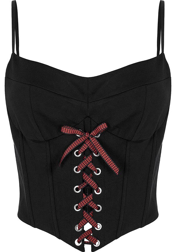Stunning Fitted Marionette Black Top for a Graceful Pose