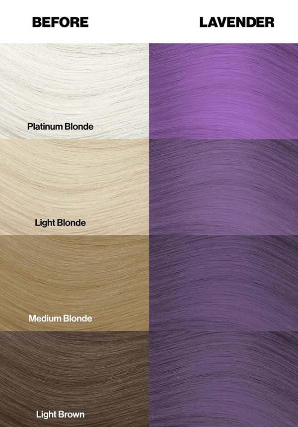Vegan & Cruelty-Free Cool Lavender Semi-permanent Hair Colour