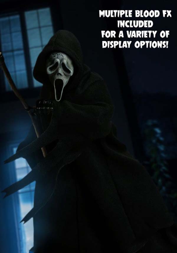 Scream: One:12 Collective Ghostface Action Figure - A Must - Have for Horror Collectors
