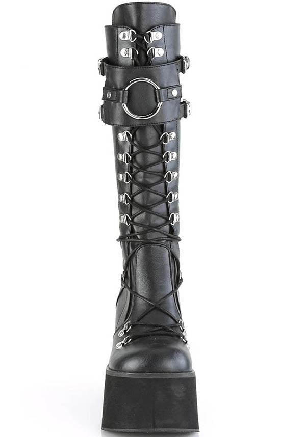 Black KERA-200 Platform Boots - Preorder Available