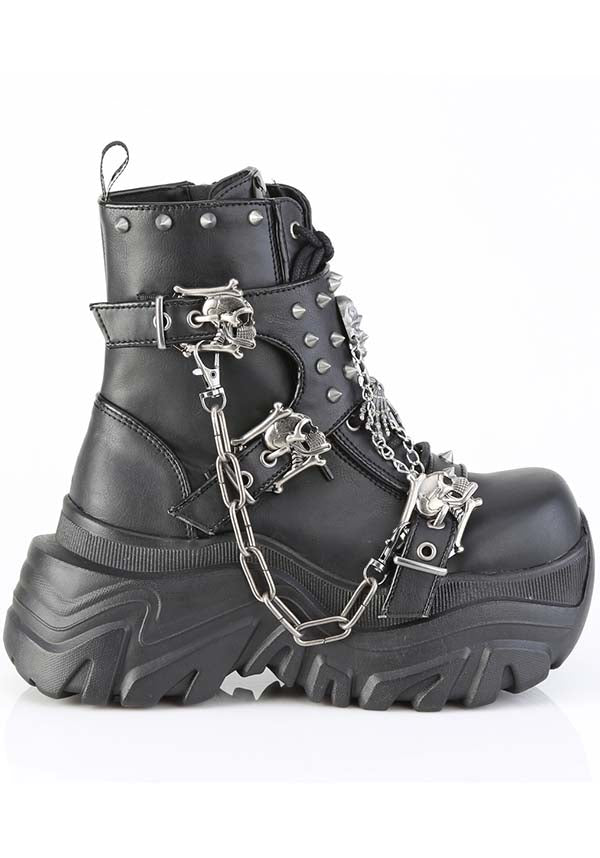Black ECHO-60 Platform Boots - Preorder Now