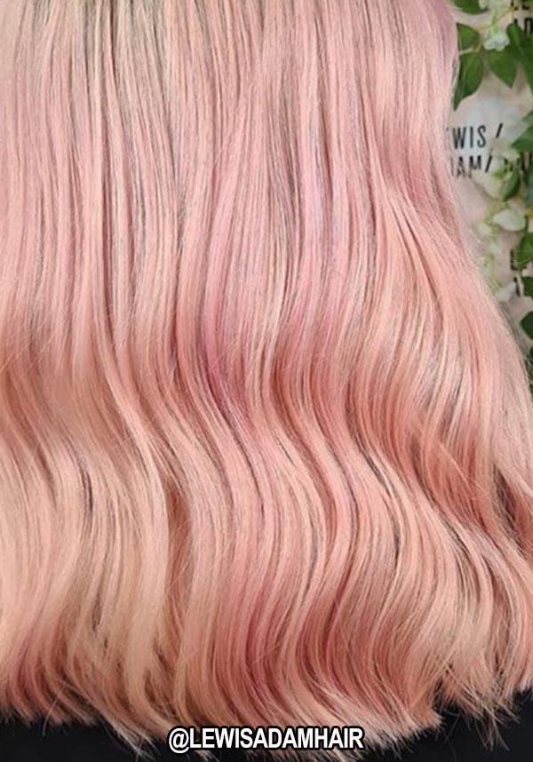 Pastel Rose Hair Colouring Product in a 100ML Container