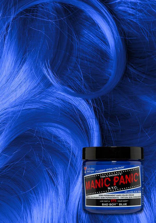 Bad Boy Blue: Classic, Lively Denim Blue Semi - Permanent Hair Dye