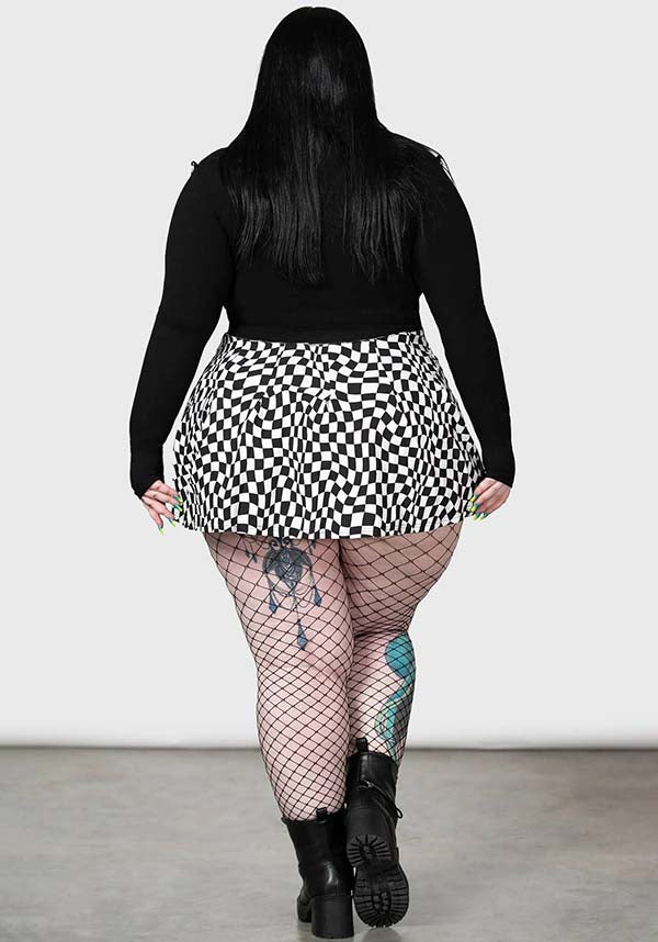 Punk and Wave Style Mini Skirt for Fashion Lovers