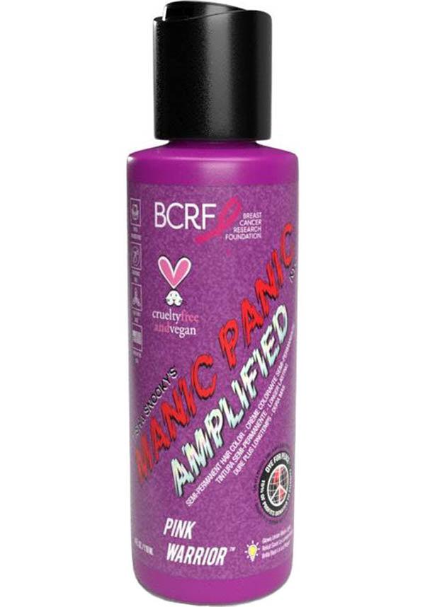 Amplified Cool-Toned Medium Neon Pink Hair Dye - Pink Warrior