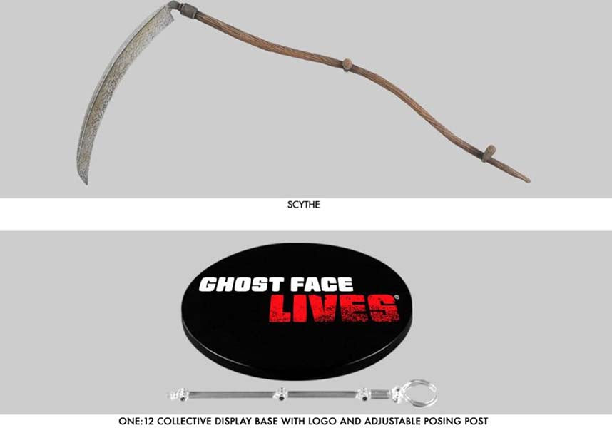 Scream: One:12 Collective Ghostface Action Figure - A Must - Have for Horror Collectors