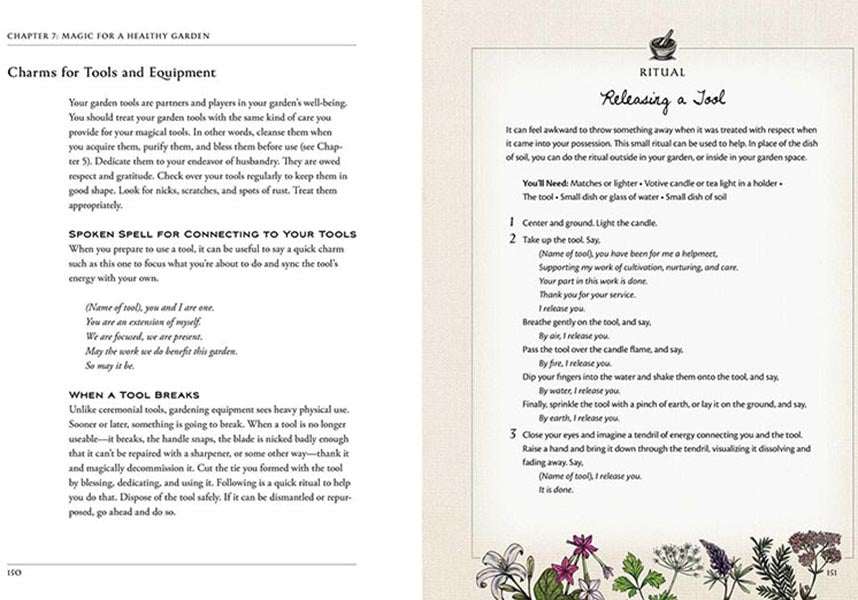 The Enchanting Book of The Green Witch's Garden for Cultivating Magical Ingredients