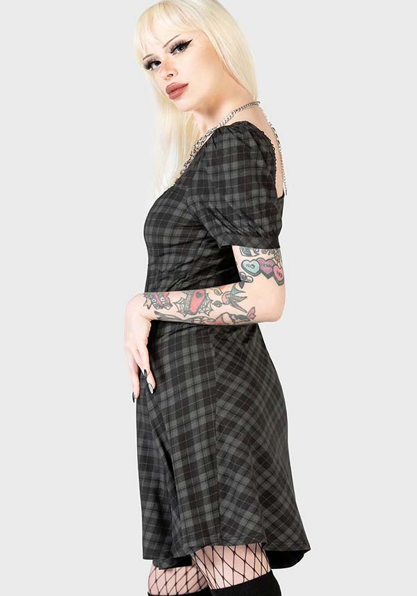 Perdita Women's Fashionable Tartan Dress