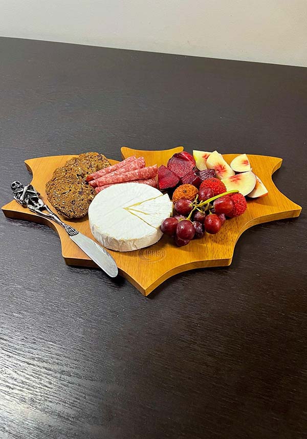 Gothic Bat Shaped High - Quality Kiln Dried Chopping Board