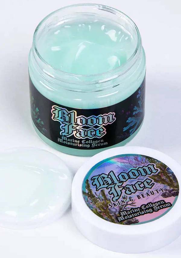 Vegan Marine Collagen Moisturizing Serum for Dewy and Plump Skin