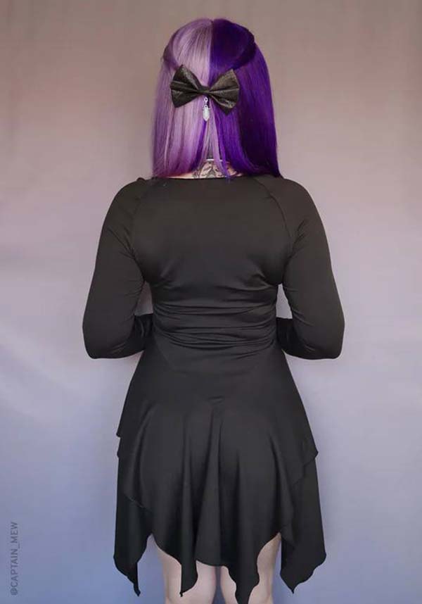Bellatrix Witchy Style Ultra - Soft Mini Dress for Cozy Wear