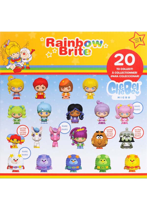 TLS Toy's 1.5-Inch Rainbow Brite CheeBee Blind Box Figures - A Collector's Delight