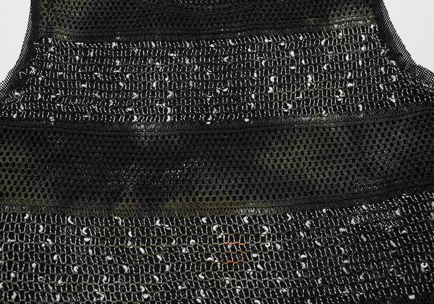 Punk Rave Krueger Edgy Cropped See - Through Tank Top