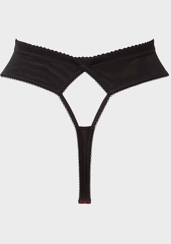 Scarlet Soft-Stretch Spiderweb High-Waisted Panty