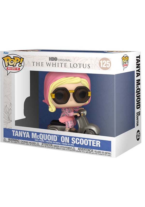 The White Lotus: Tanya Riding a Scooter - POP! RIDE Vinyl Figure