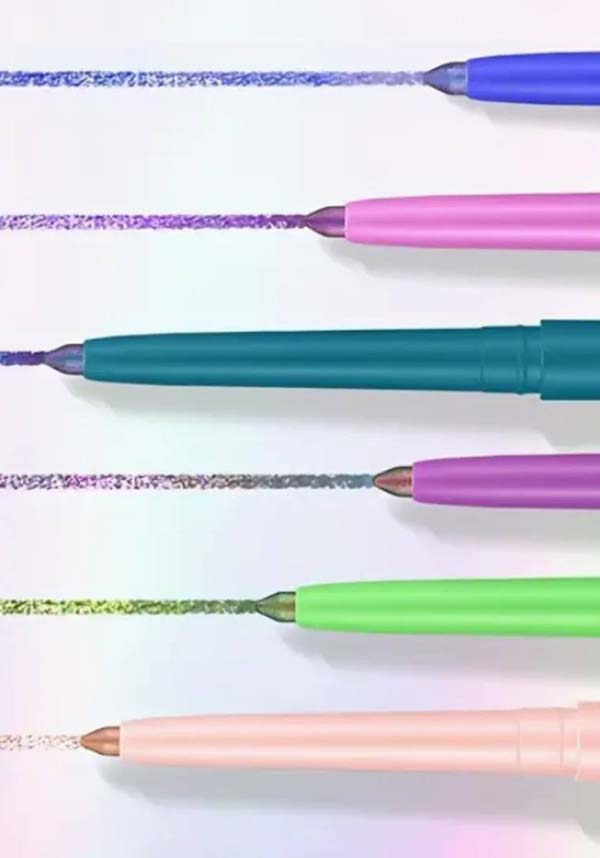 Medusa's Shimmery Purple Duochrome Eyeliner Pen - A Colorful Makeup Must-Have