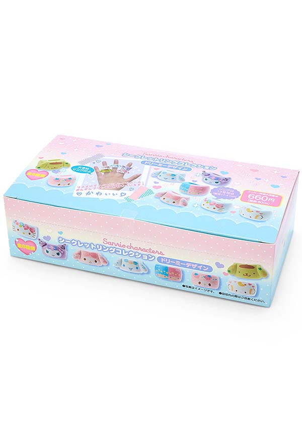 Sanrio Dreamy Blind Box Collectible Rings - A Mysterious Surprise Set