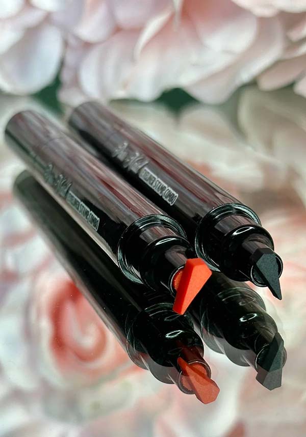Purrmaid Black Eyeliner Stamp Duo - A Must - Have Makeup Product for Cat Eye Liner