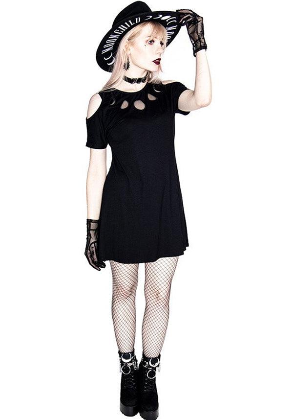 Enchanting Moon Phases Design Women's Tunic Dress