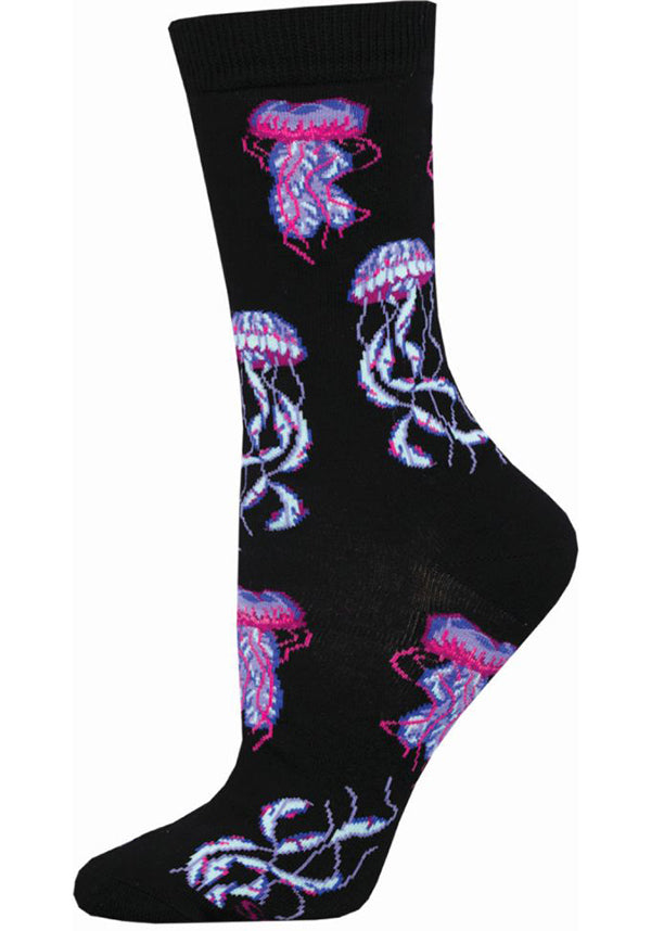 SOCKS - Bamboo Deep Sea Jelly Inspired Soft Socks