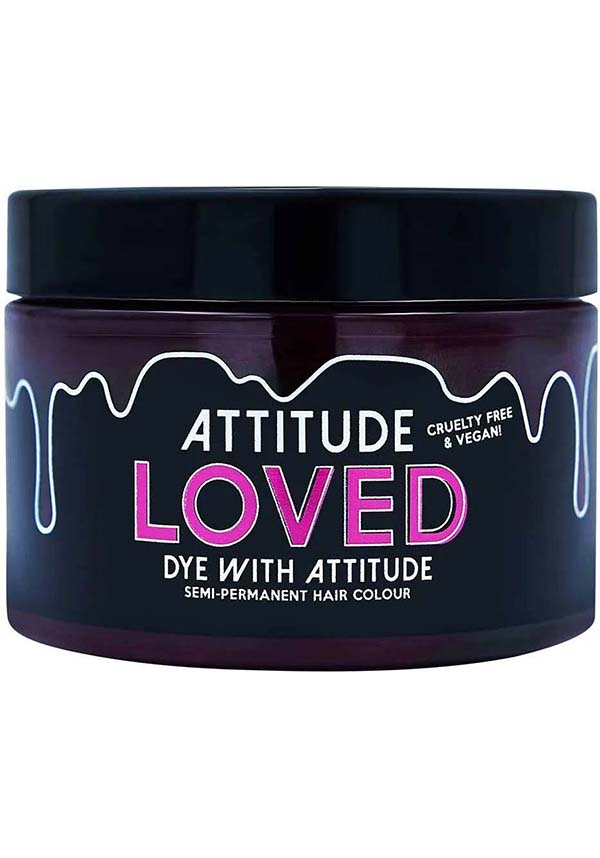 Attitude Semi - permanent Pink Hair Dye - Loved for Self - love and DIY
