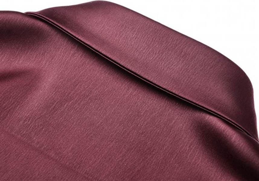 Stylish Red Wine Diamond Women's Top - Ideal for Corporate Look