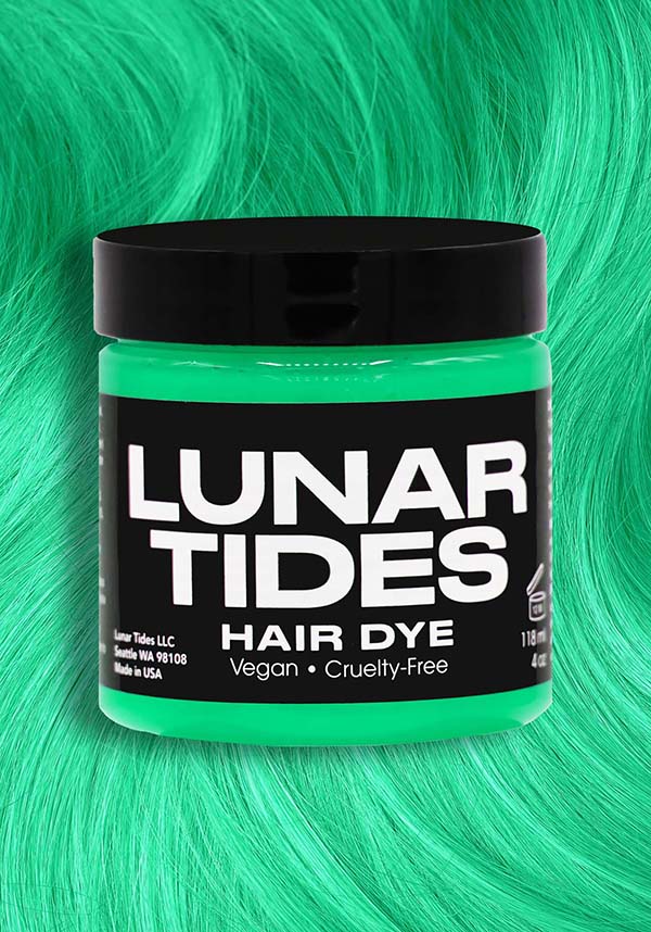 Lunar Tides Beetle Green Semi - Permanent Vegan Hair Dye