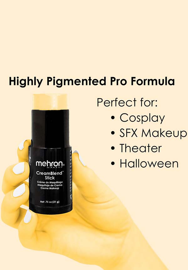 Ultra - Portable Pastel Yellow CREAMBLEND Makeup Stick